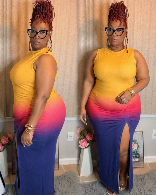 Color your way dress