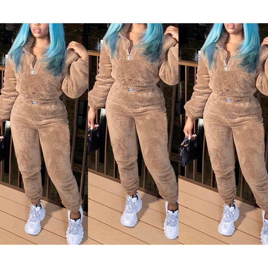 Plush bear two piece set