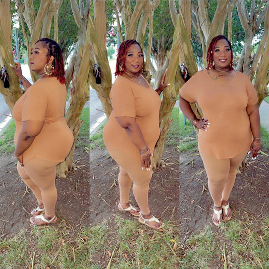 Mocha two piece set