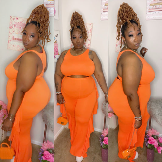 Sundance orange Two piece set