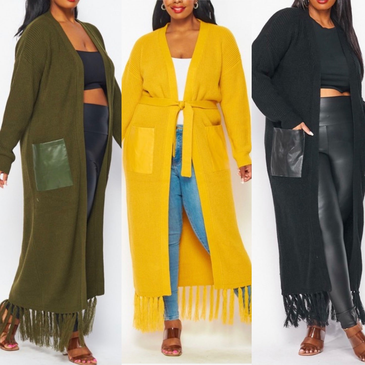 Long Fall Cardigan