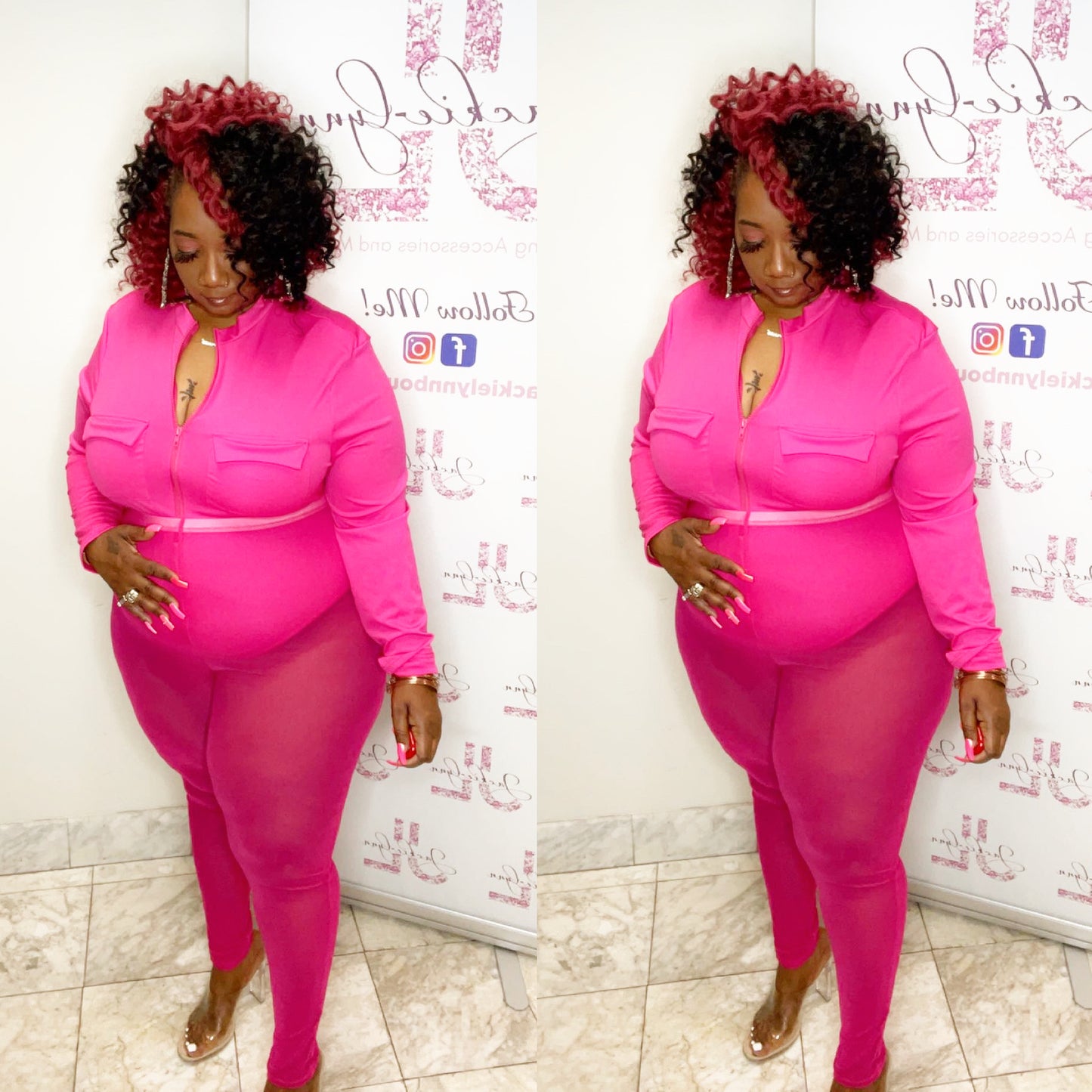 Pink Judy set