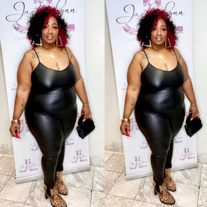 It the leather Jumpsuit
