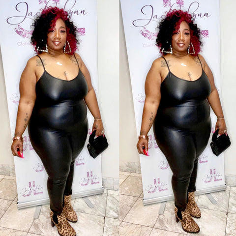 It the leather Jumpsuit