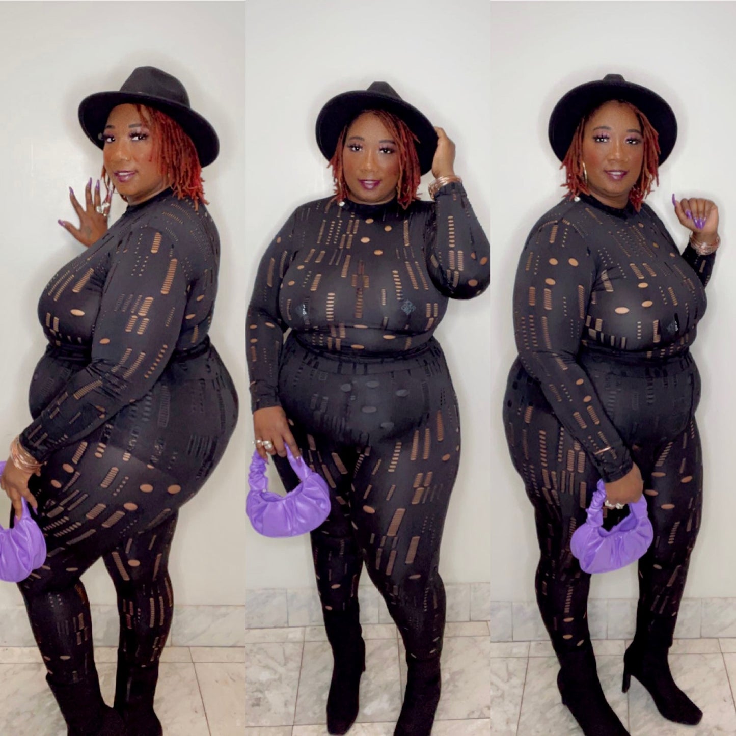 Hole two piece set