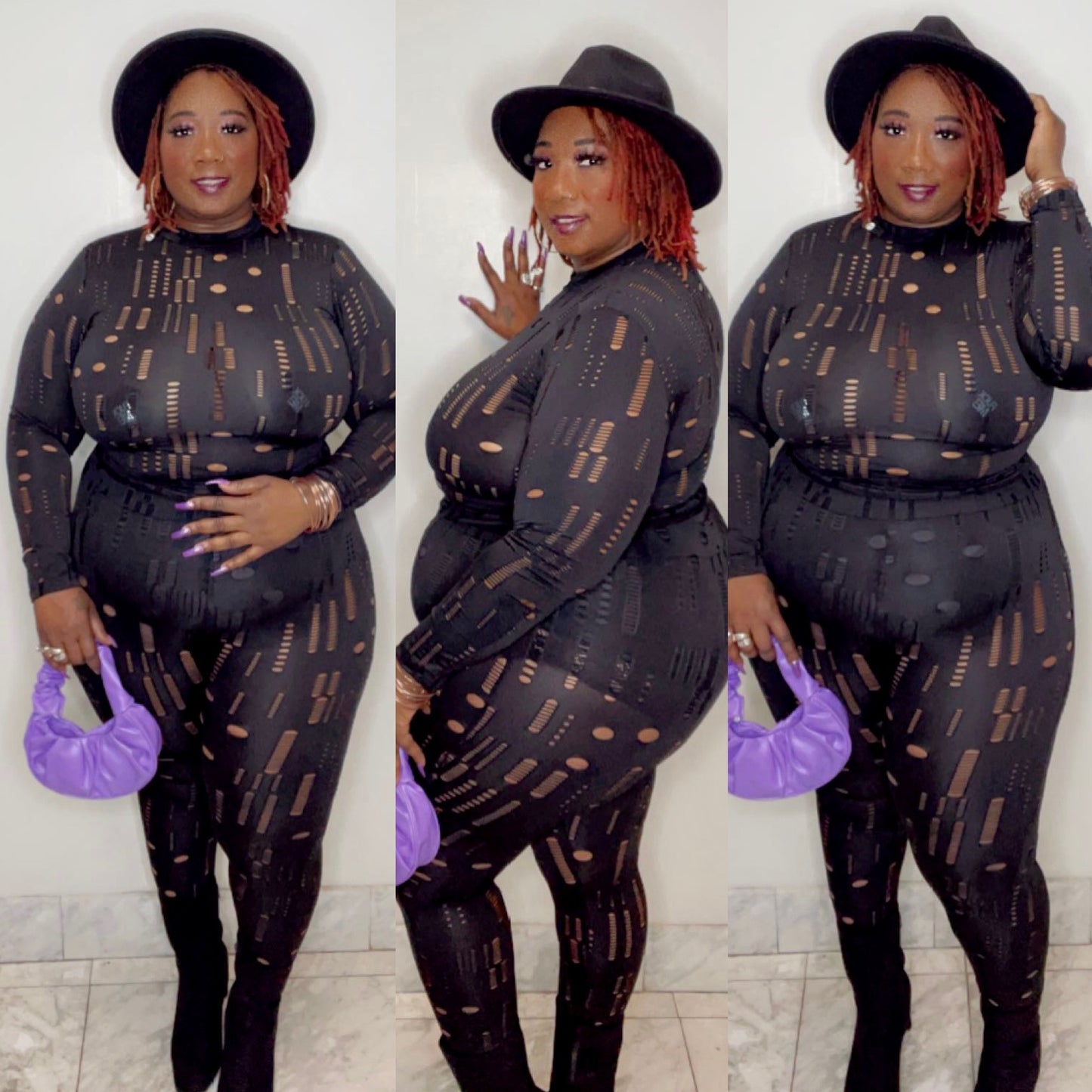 Hole two piece set