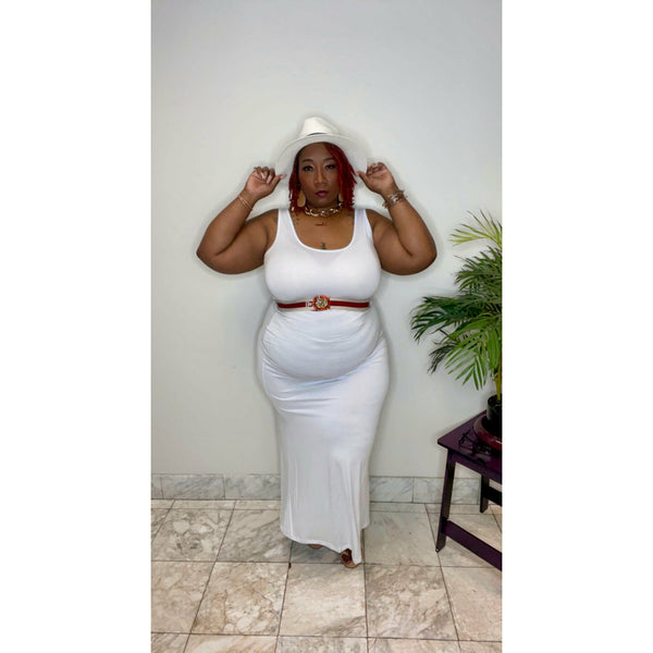 Jackie All White Maci Dress